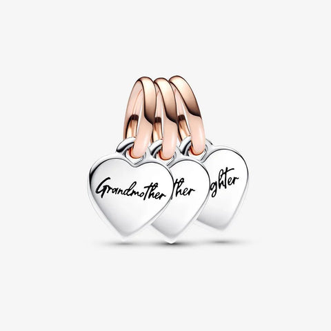 Conta Pandora Two-tone Splittable Family Generation of Hearts