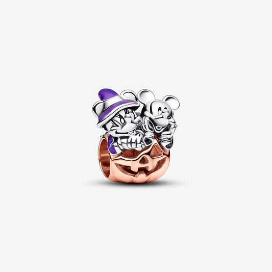 Conta Pandora Disney Mickey and Minnie Halloween Pumpkin