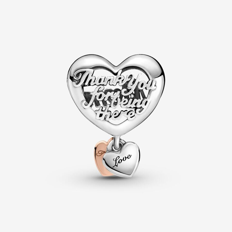 Conta Pandora Thank You Mum Heart