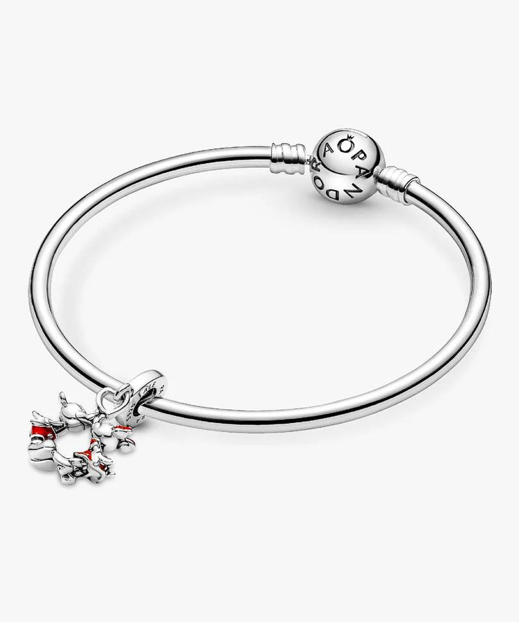 Conta Pandora Disney Mickey and Minnie Kissing