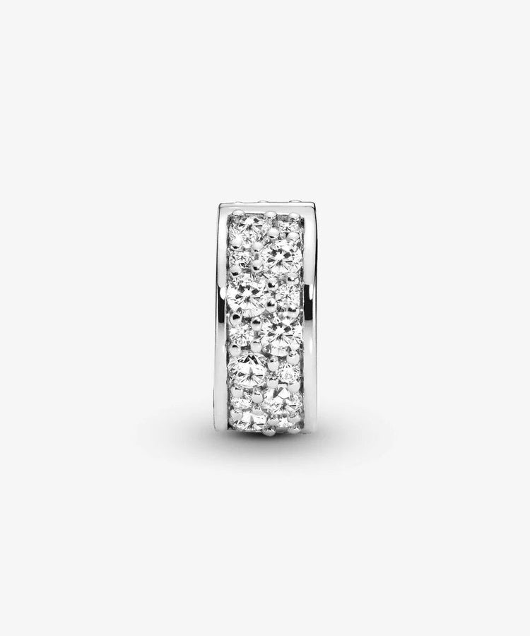 Clip Pandora Pavé Transparente