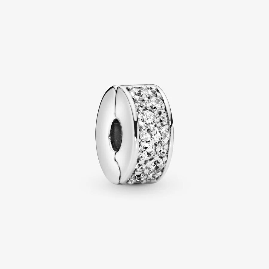 Clip Pandora Pavé Transparente