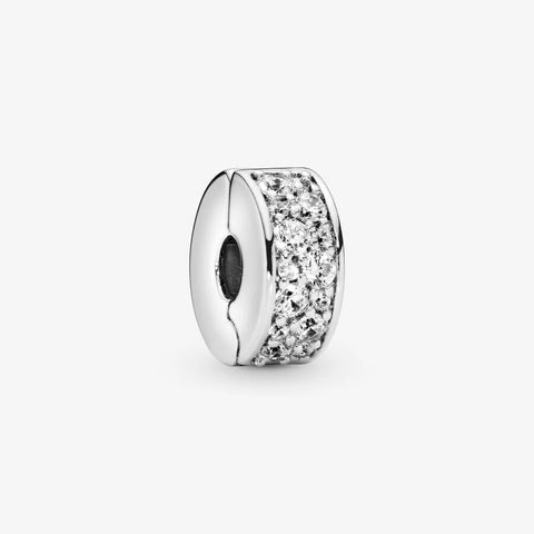Clip Pandora Pavé Transparente