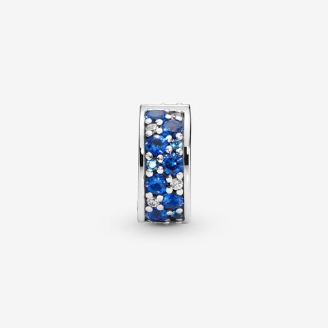 Clip Pandora Pavé Azul