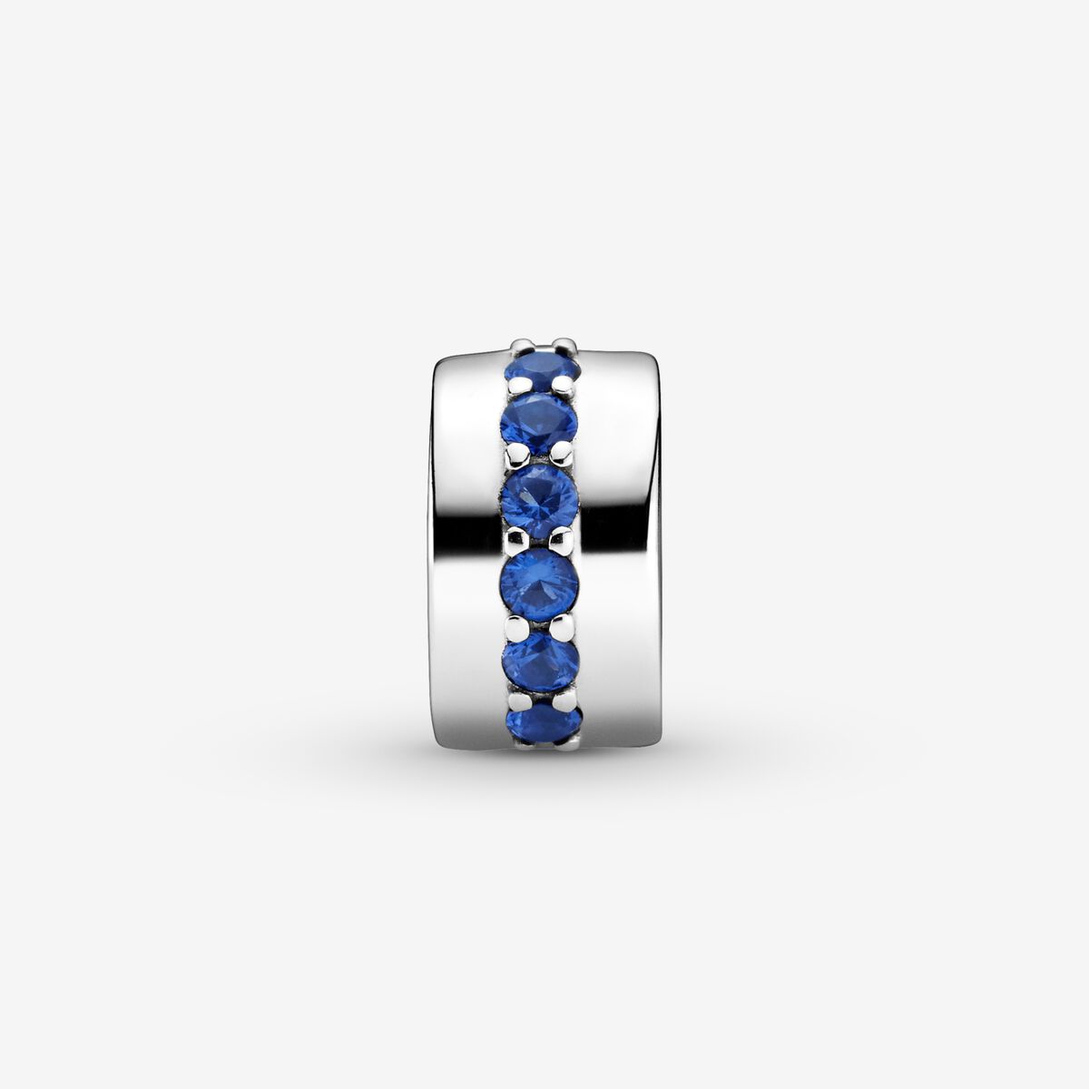 Conta Pandora Blue Sparkle Joia Conta Clip