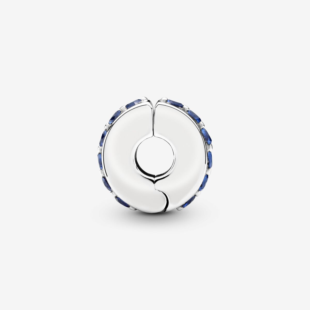 Conta Pandora Blue Sparkle Joia Conta Clip
