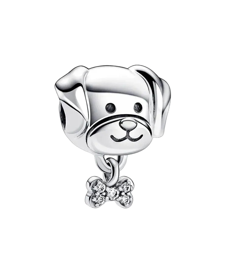 Conta Pandora Pet Dog and Bone