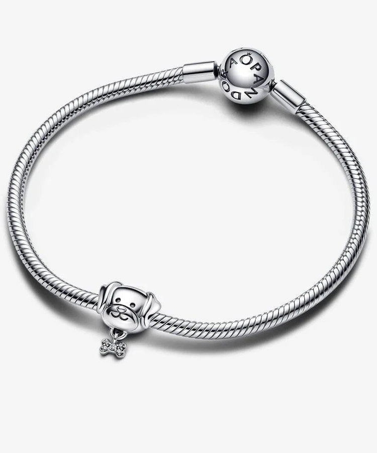 Conta Pandora Pet Dog and Bone