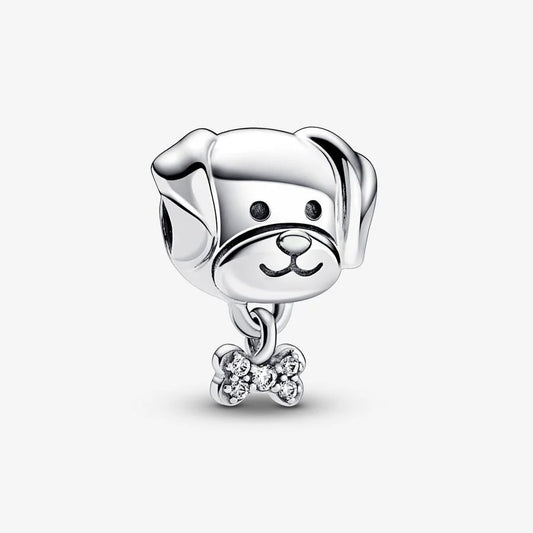 Conta Pandora Pet Dog and Bone