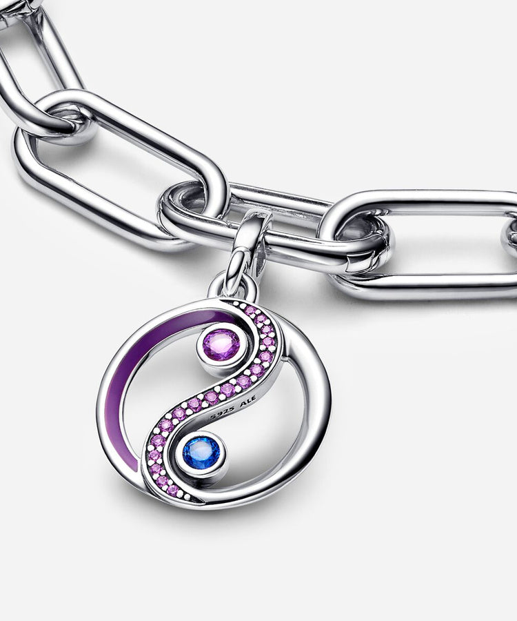 Conta Pandora ME Medalhão Equilíbrio Yin & Yang