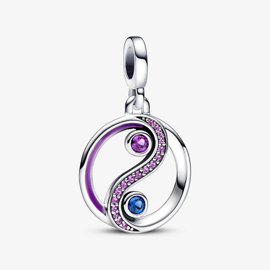 Conta Pandora ME Medalhão Equilíbrio Yin & Yang