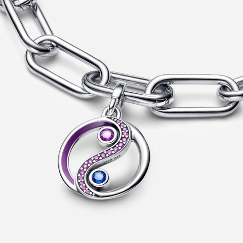Conta Pandora ME Medalhão Equilíbrio Yin & Yang