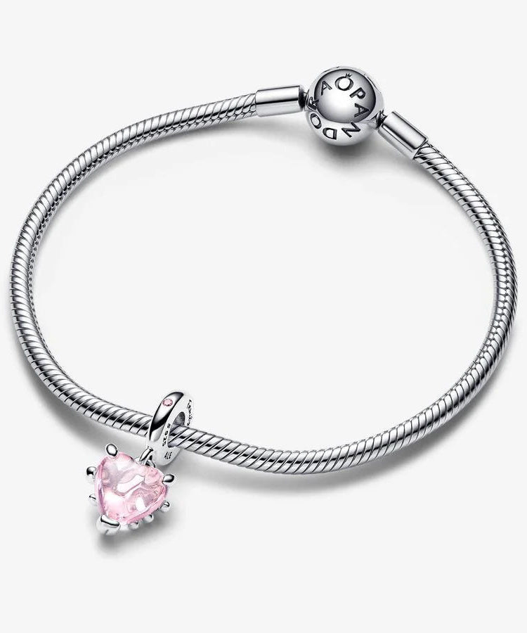 Conta Pandora Pink Family Tree and Heart