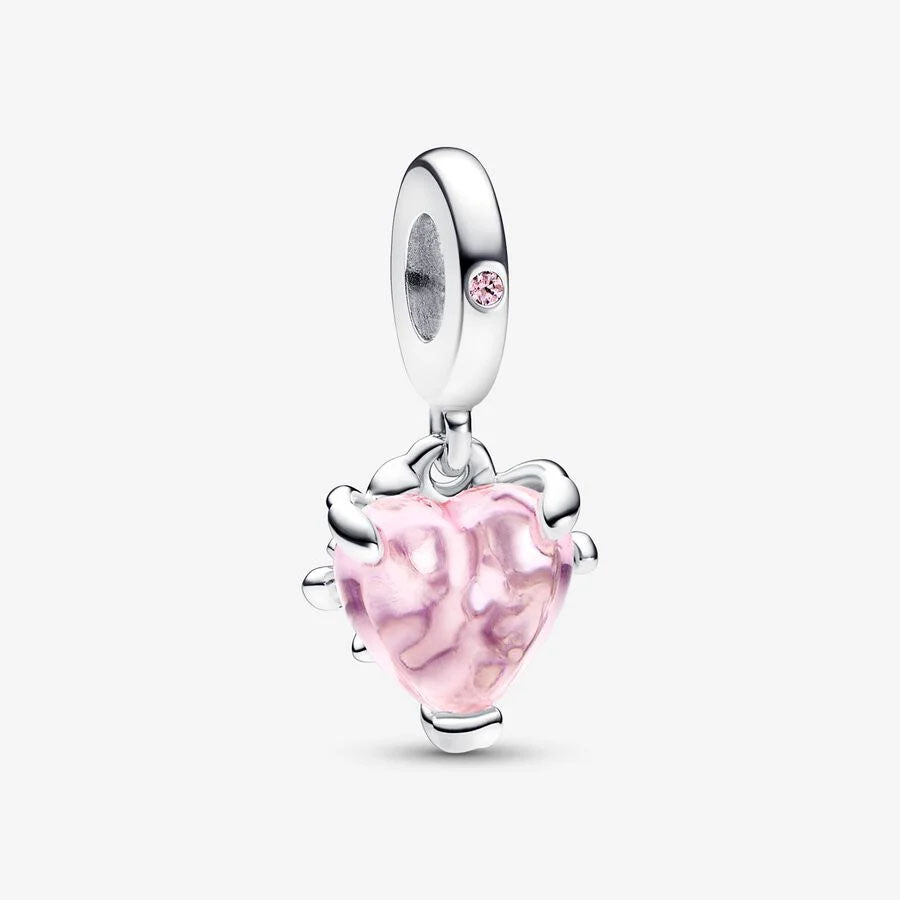 Conta Pandora Pink Family Tree and Heart