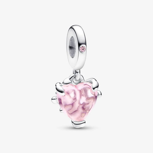Conta Pandora Pink Family Tree and Heart