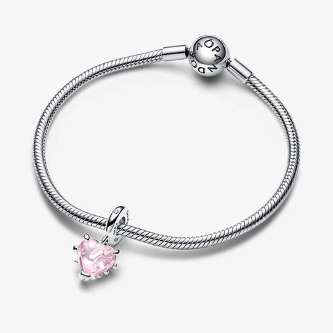 Conta Pandora Pink Family Tree and Heart