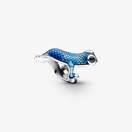 Conta Pandora Metallic Blue Gecko