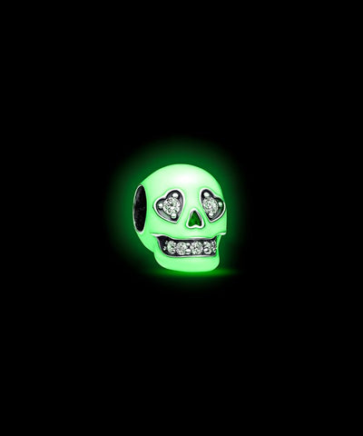 Conta Pandora Sparkling Skull