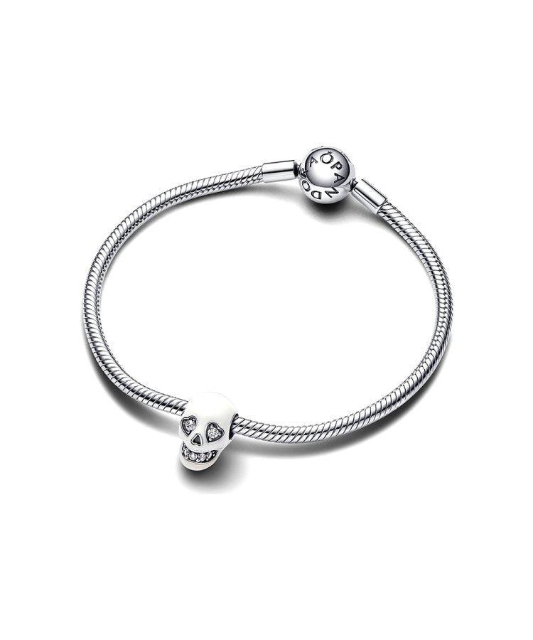 Conta Pandora Sparkling Skull