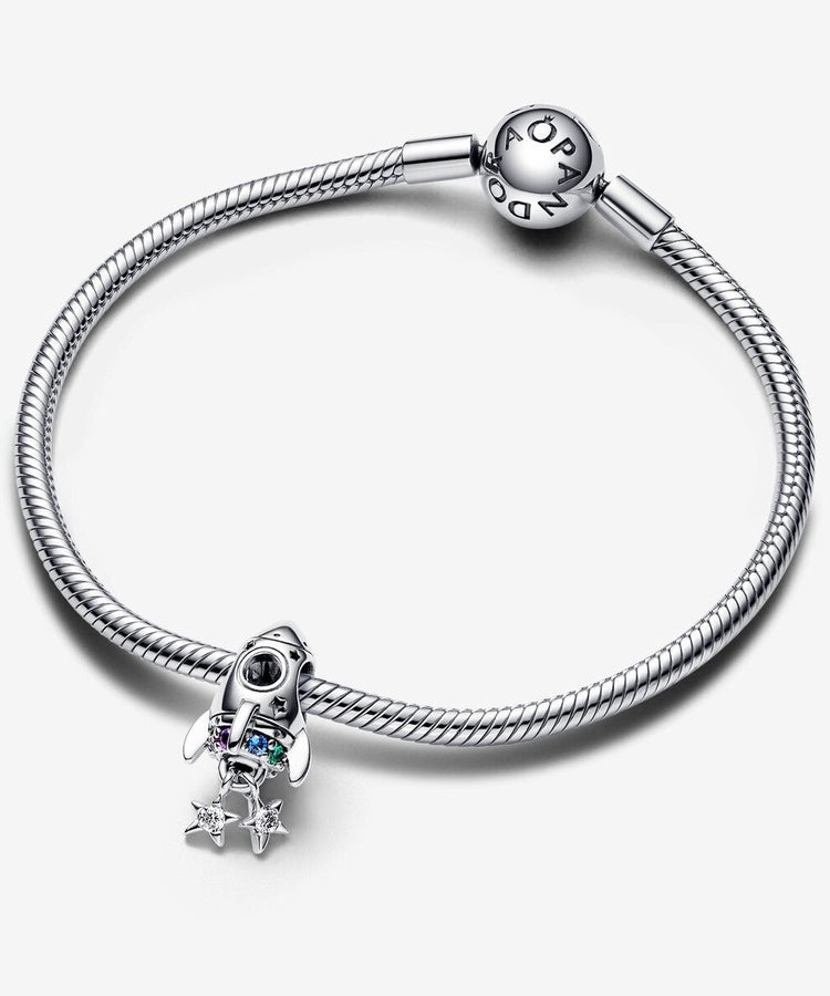 Conta Pandora Space Love Rocket