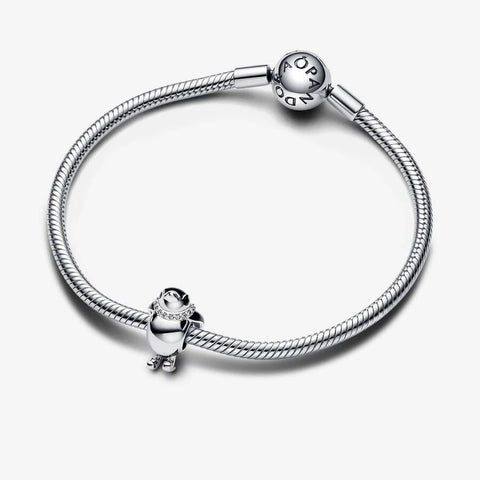 Conta Pandora Skiing Penguin