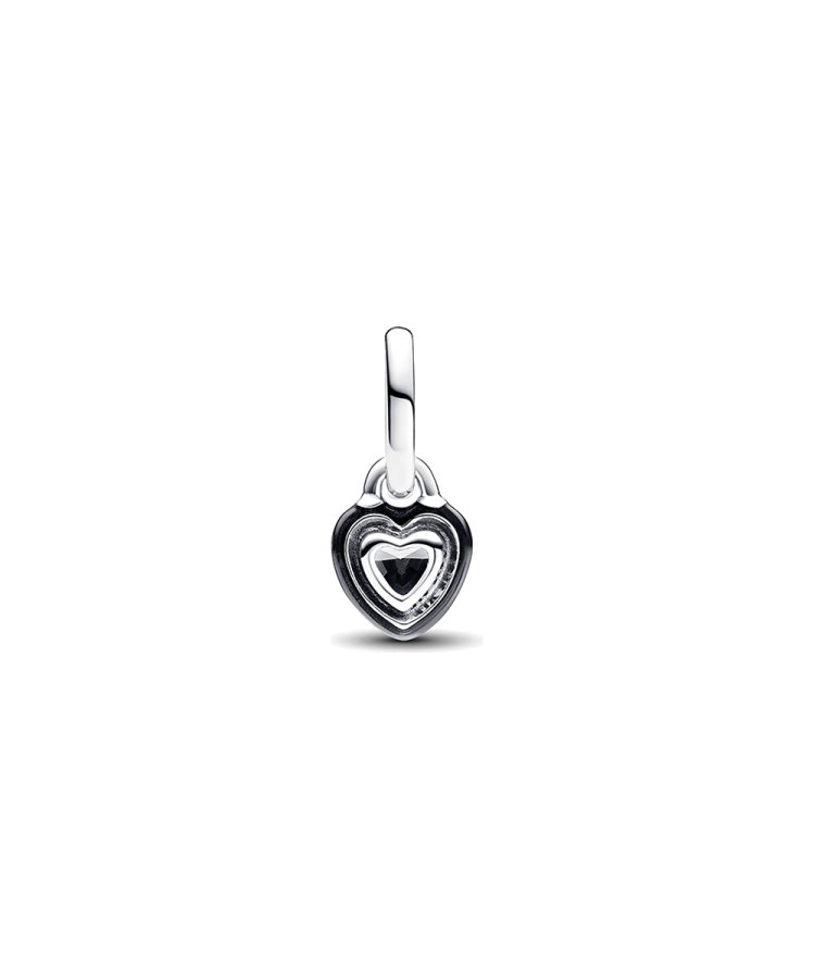 Conta Pandora ME Black Chakra Heart Mini