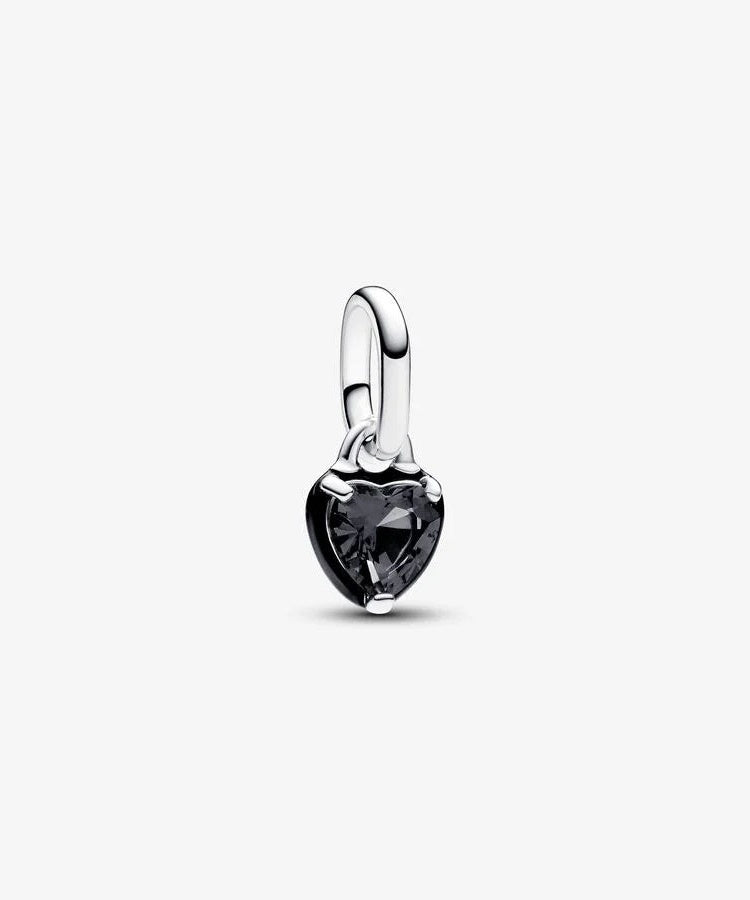 Conta Pandora ME Black Chakra Heart Mini