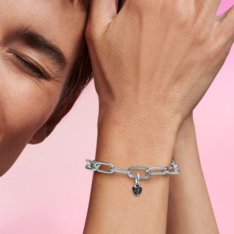 Conta Pandora ME Black Chakra Heart Mini