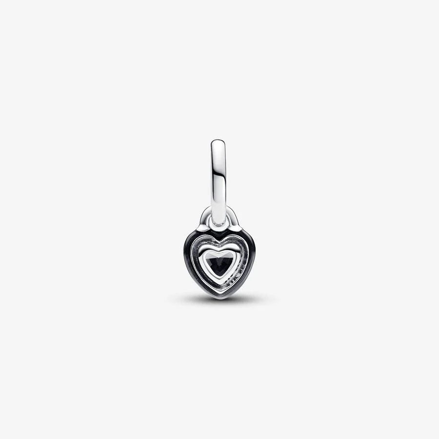 Conta Pandora ME Black Chakra Heart Mini