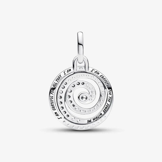Conta Pandora ME Gratitude Spiral Medallion