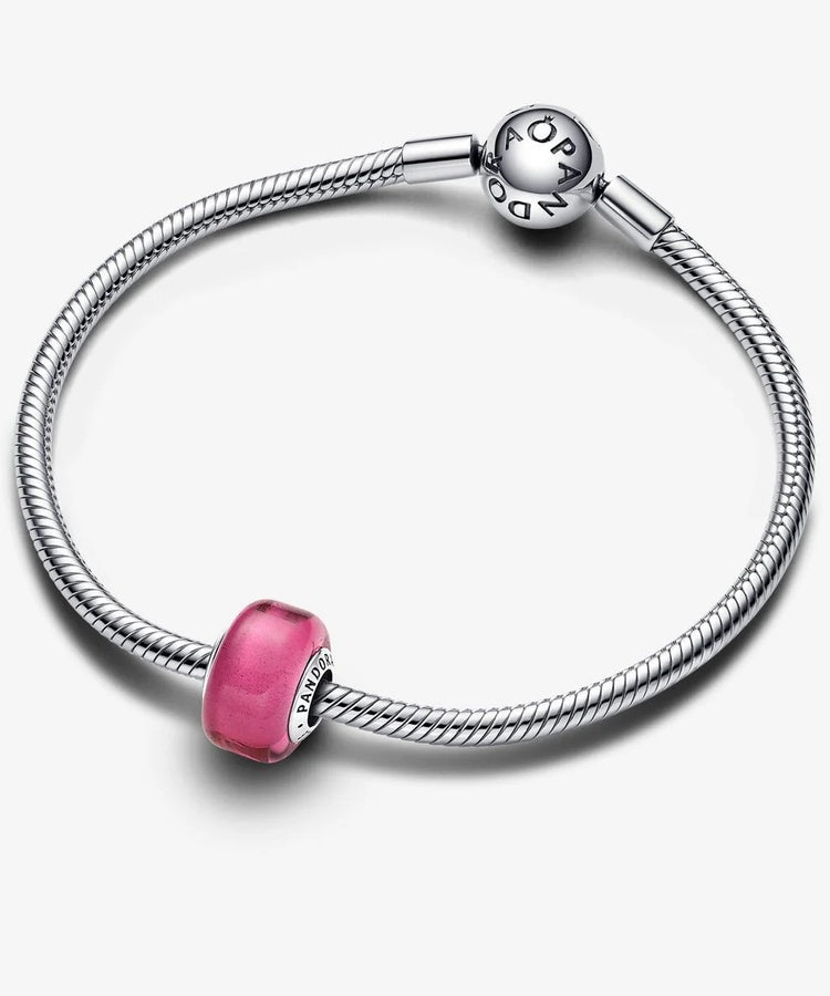 Conta Pandora Mini Murano Pink