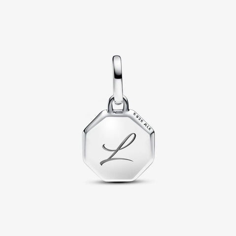 Mini Medalhão Pandora Turquesa Gravável