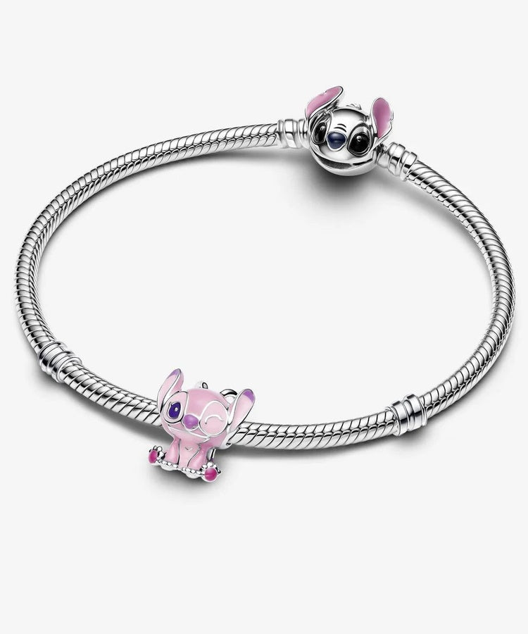 Conta Pandora Angel Lilo & Stitch Disney