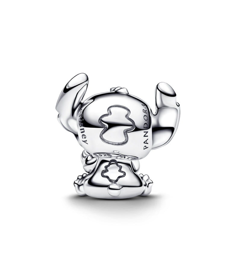 Conta Pandora Stitch com Coração Azul, Disney