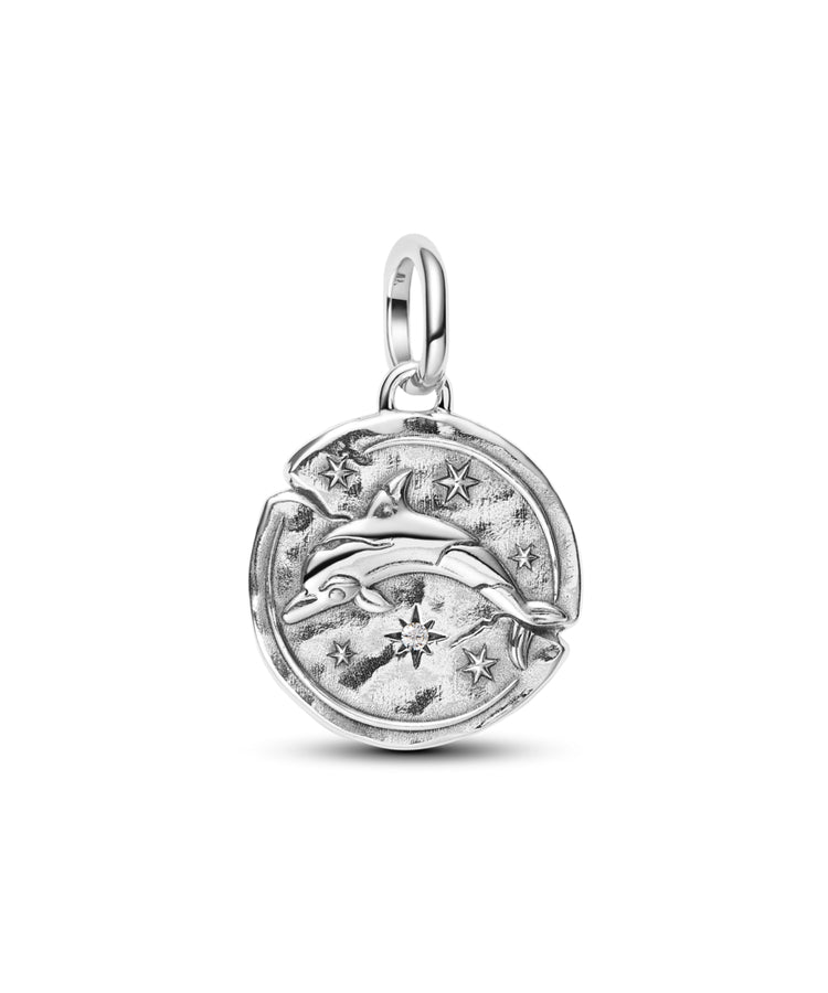 Conta Pandora Medalhão Golfinho