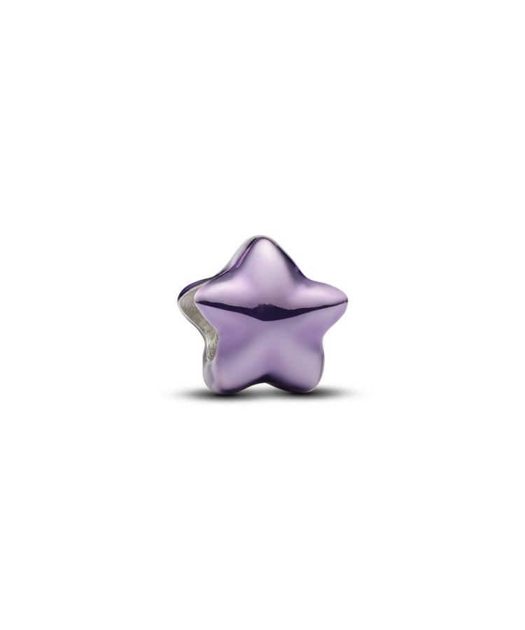 Mini Conta Pandora Estrela Roxa