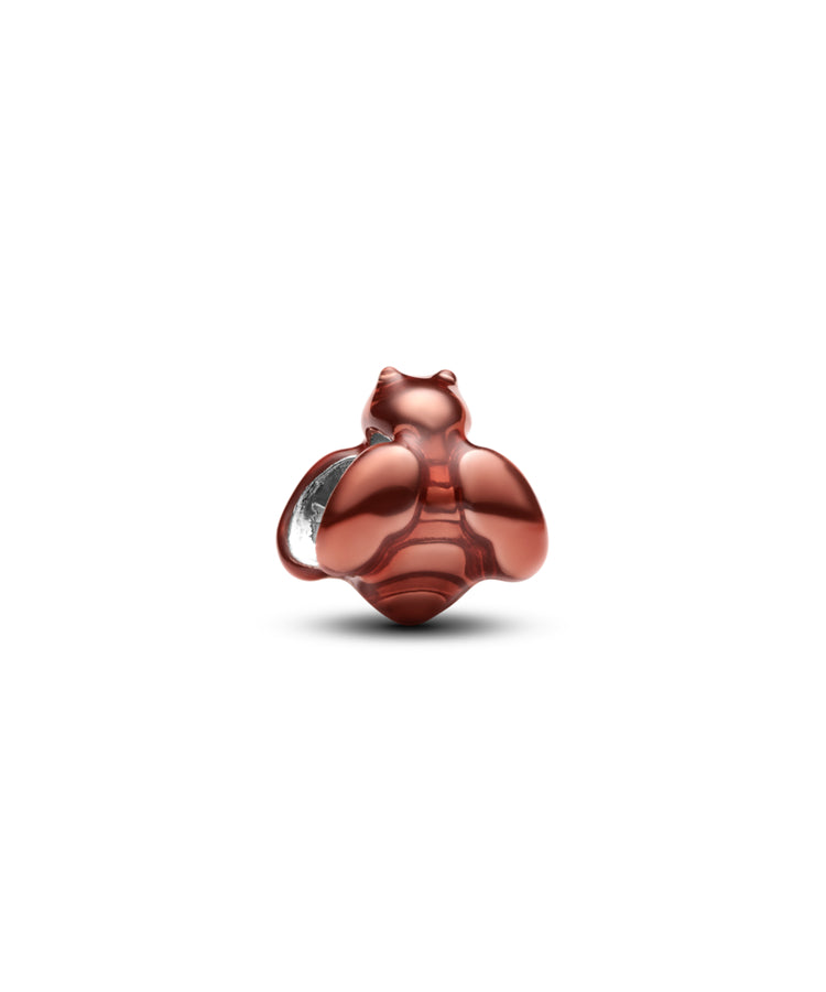 Mini Conta Pandora Abelha Laranja