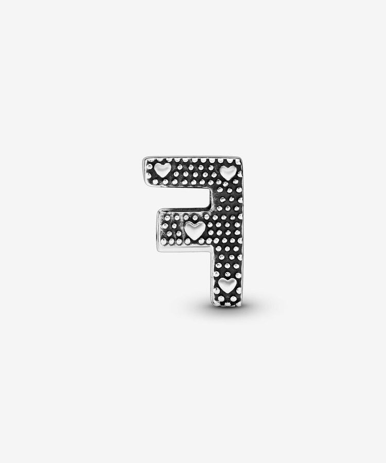Conta Pandora Letter F