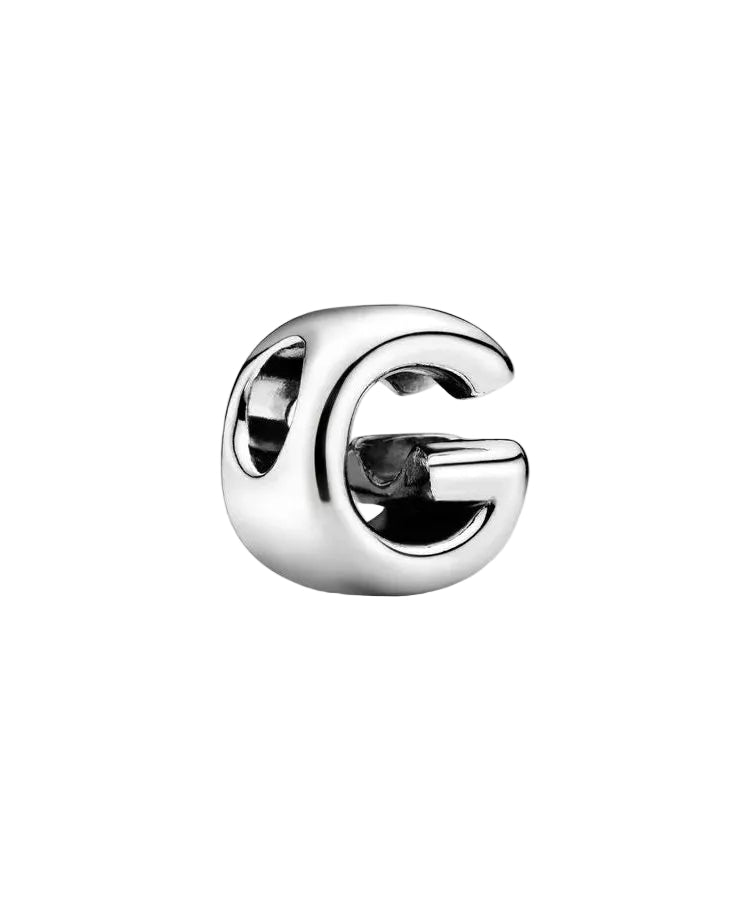 Conta Pandora Letter G