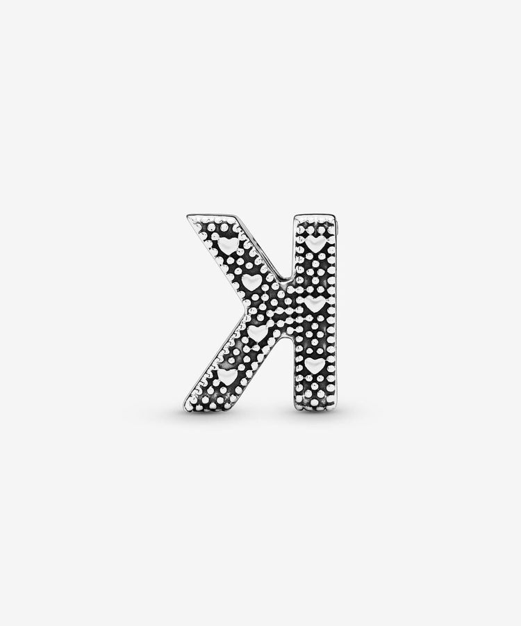Conta Pandora Letter K