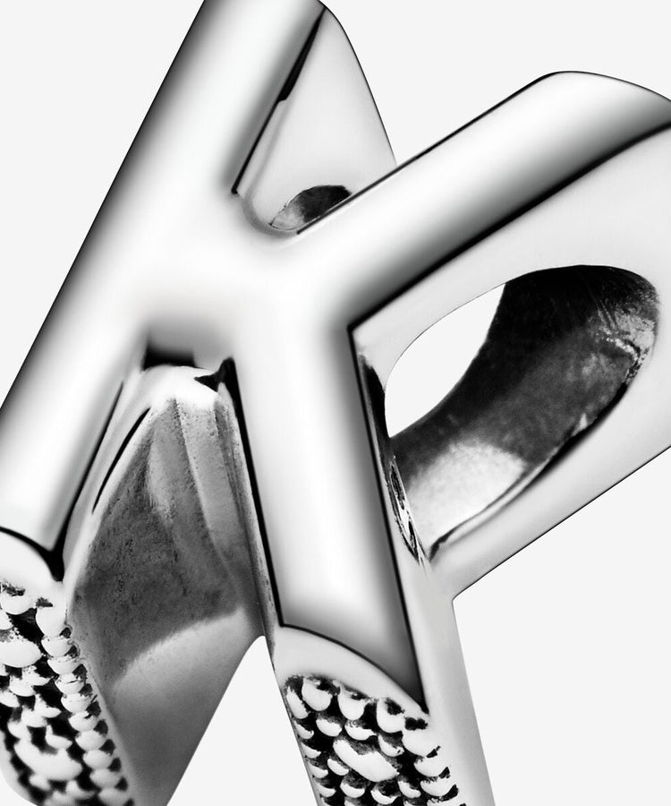 Conta Pandora Letter K