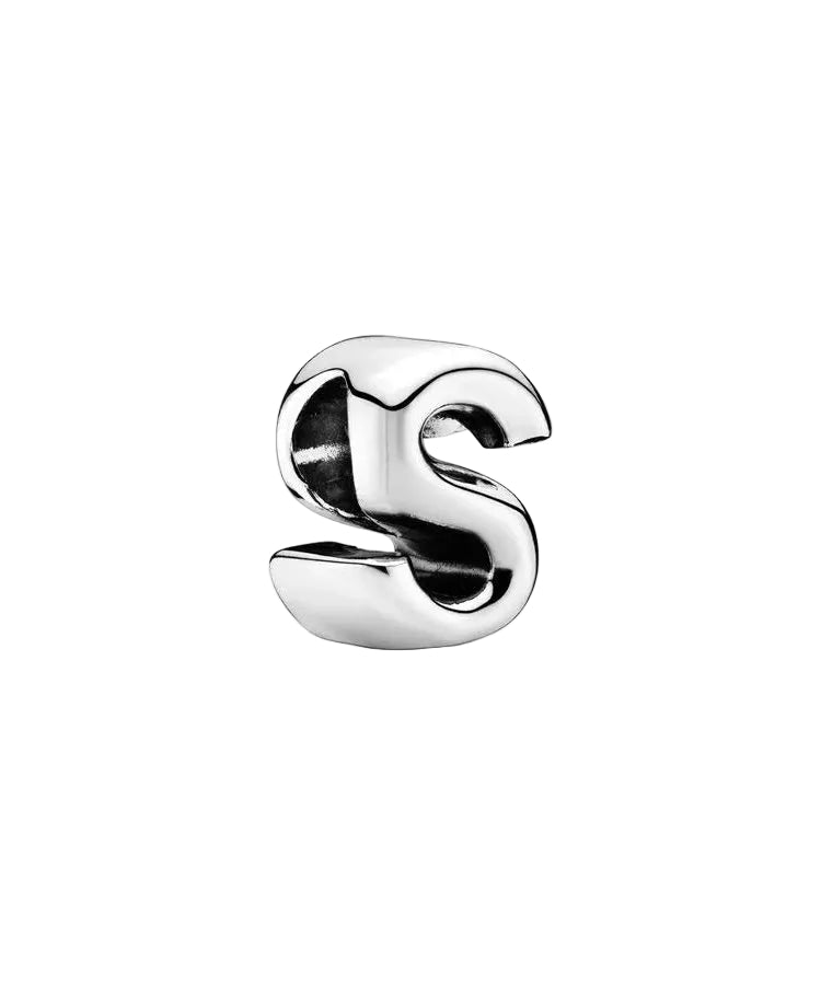 Conta Pandora Letter S