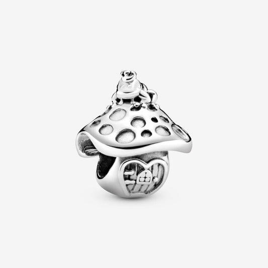 Conta Pandora Mushroom and Frog