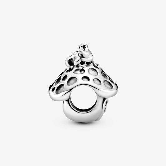 Conta Pandora Mushroom and Frog