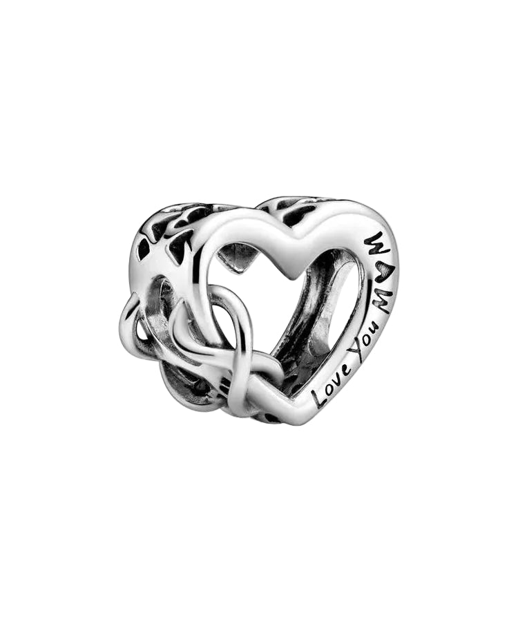 Conta Pandora Love You Mum Infinity Heart