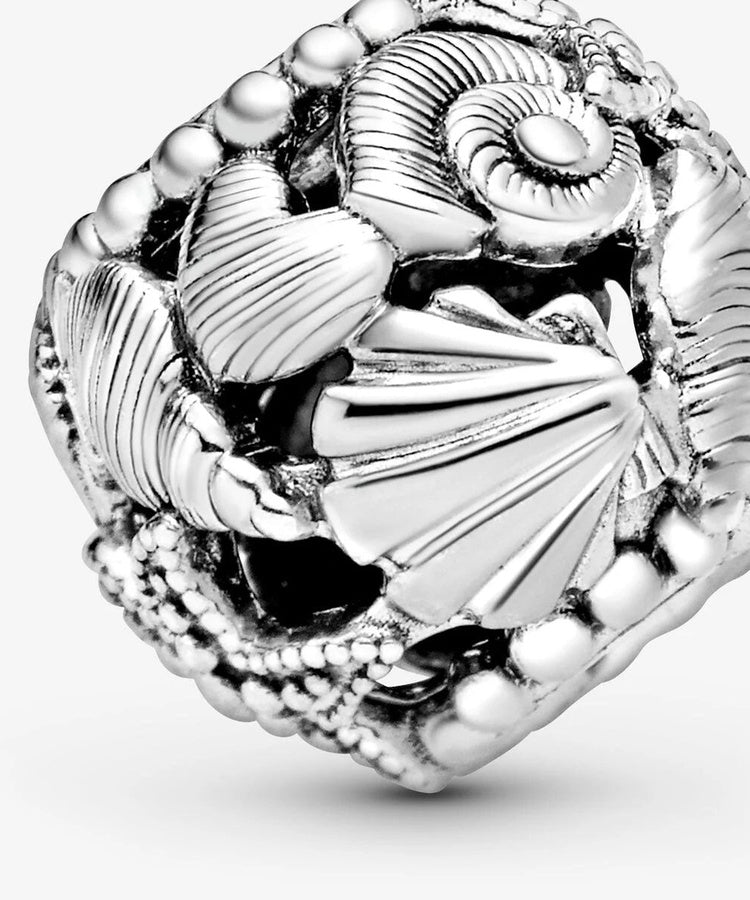 Conta Pandora Openwork Starfish, Shells and Hearts