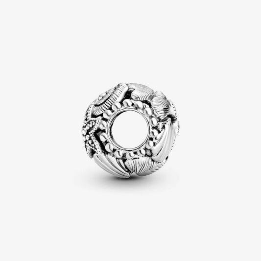 Conta Pandora Openwork Starfish, Shells and Hearts