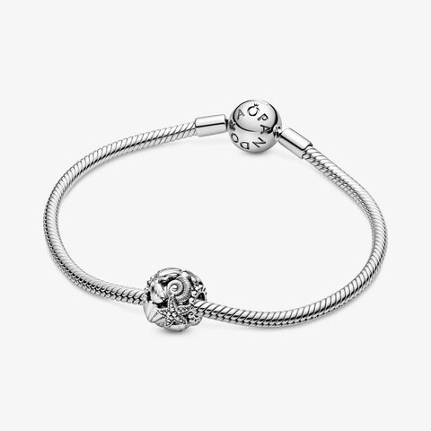 Conta Pandora Openwork Starfish, Shells and Hearts