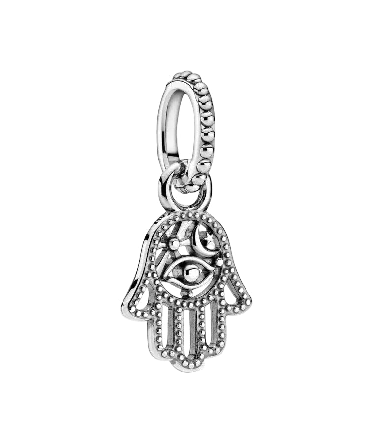 Conta Pandora Protective Hamsa Hand