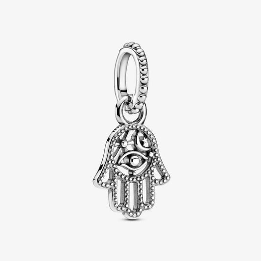 Conta Pandora Protective Hamsa Hand
